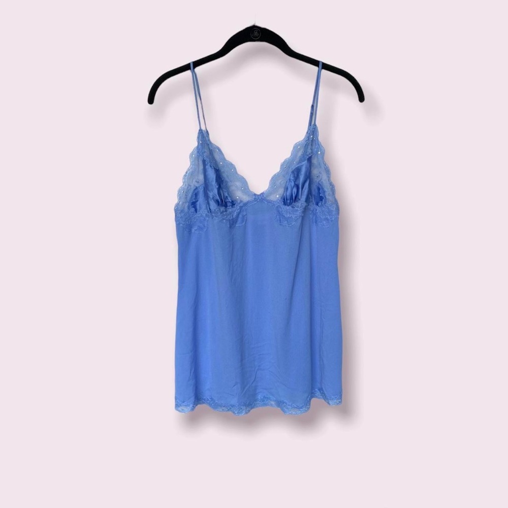 Gorgeous y2k periwinkle blue babydoll camisole! - medium